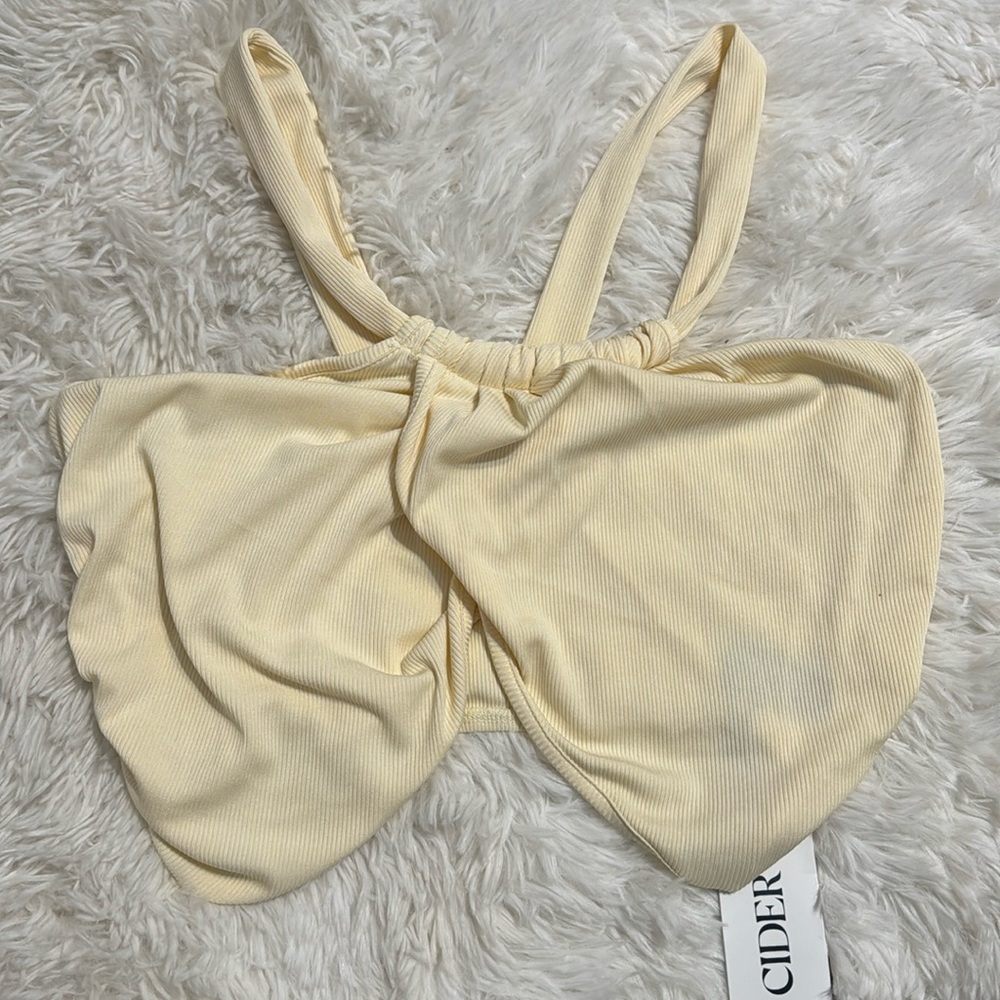 Cider Crop Top- NWT